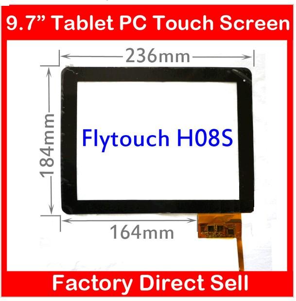 Fly H08S 9,7 tablet cảm ứng inch với màn hình cảm ứng dạng chữ viết tay màn hình bên ngoài số 300-L3456B-A00-VER1.0 - Phụ kiện máy tính bảng bao da ipad mini 2