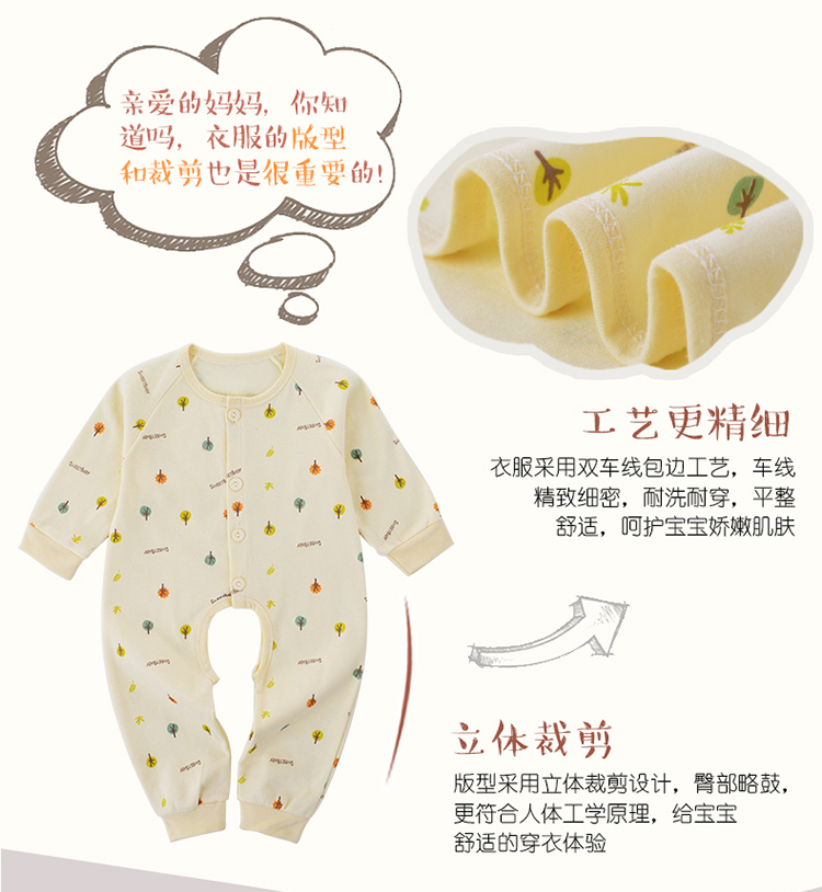 Bộ quần áo cho bé sơ sinh mùa thu đông 0-3 tháng 6 bông rằm cho bé danh sách đồ sơ sinh