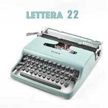 Italian olivetti lettera 22 typewriter retro mechanical English collection Typewriter