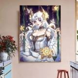 Бриллиантовая живопись 2024 Новый бриллиант Diao's Deam's Dream о середине лета Night Dream Cartoon Pat в Diamond Cross, вышитая спальня Студент ручной работы ручной работы