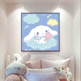 2023 Полный бриллиант Новая мультипликационная живопись спальня Симпатичная нефрита