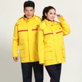 Пуховик для работы, антистатическая зимняя съемная куртка подходит для мужчин и женщин