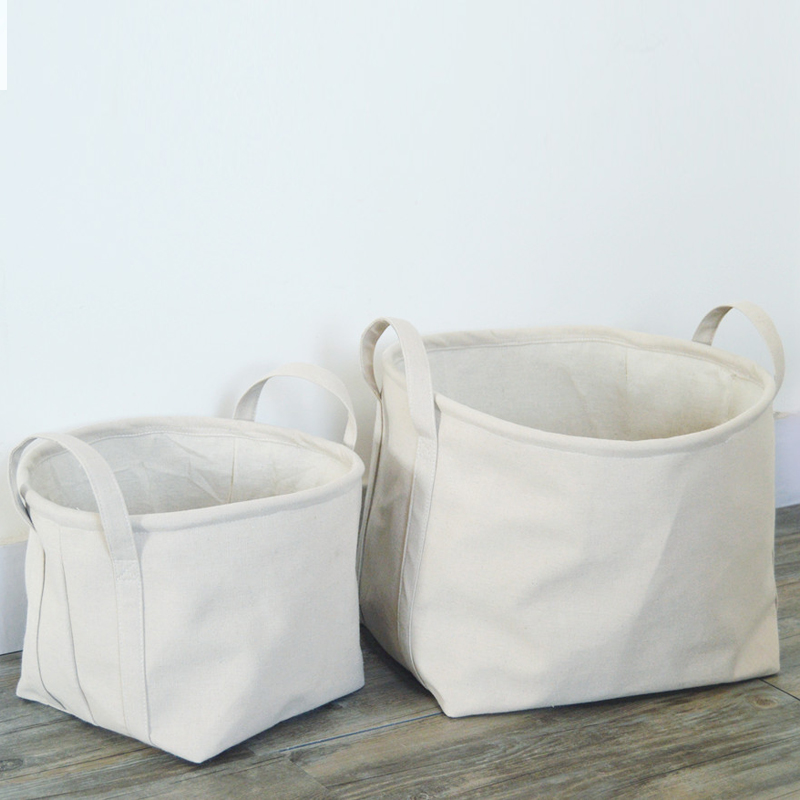 Folding Dirty Laundry Basket Dirty Laundry Clothing Toy Containing Basket Cloth Art Cotton Linen Clothes Basket Laundry Basket Home