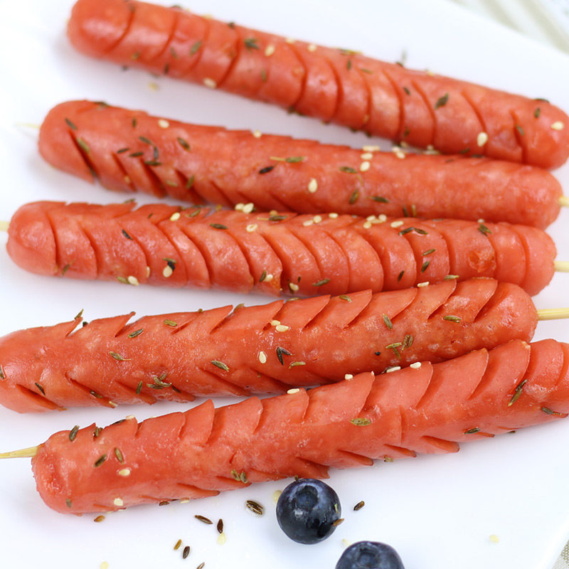 Xiwang Piperi sausage 5 bags of ham fried ready-to-eat chicken sausage instant noodles partner small snack food food food