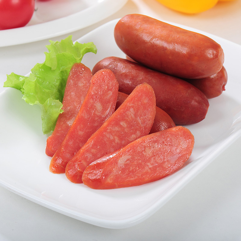 Joywan Cold Cuts Intestines 160g * 5 Bags Fire Legs Sausage Pork Small Sausage Snacks Roast Sausage Ready-to-eat Garlic Spiced Savory Spicy Food