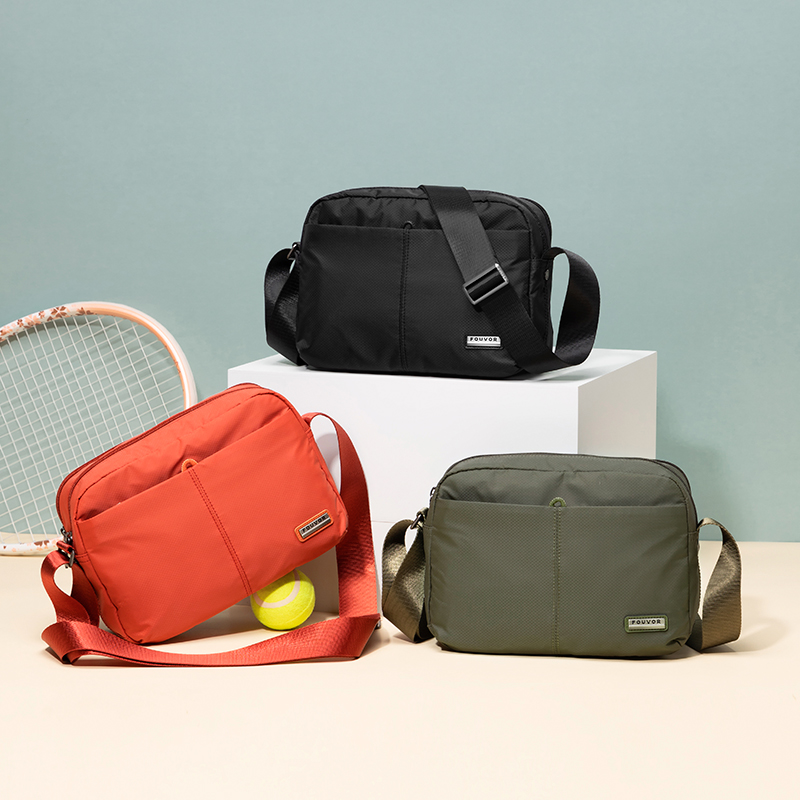 Outdoor Travel Small Bag Women Single Shoulder Bag Light Waterproof Sail Bag Nylon Girl Bag Casual Oxford Busted Satchel-Taobao