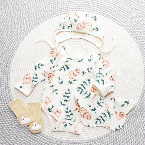 Детское боди, осенний комбинезон для новорожденных для младенца, комплект