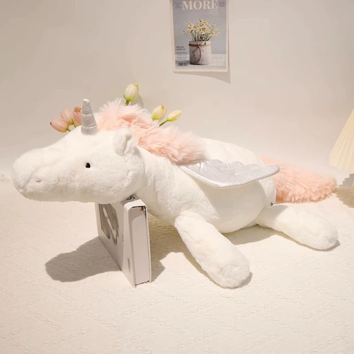 Милая радужная плюшевая игрушка, тряпичная кукла, подушка для сна, единорог, подарок на день рождения