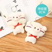 Светлый фиолетовый галстук свиньи