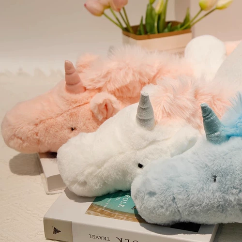 Милая радужная плюшевая игрушка, тряпичная кукла, подушка для сна, единорог, подарок на день рождения