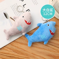 Темно -серая большая белая акула