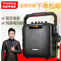 Temeacoustic sound SL05-26 OUTDOOR CARD Super Long Standby Bluetooth Portable Square Dance Heavy Bass