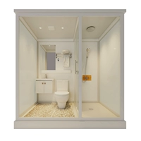 Общая душевая комната интегрированная туалетная домашняя гости, музейная комната для музея сухой влажная и влажная туалетная ванная комната