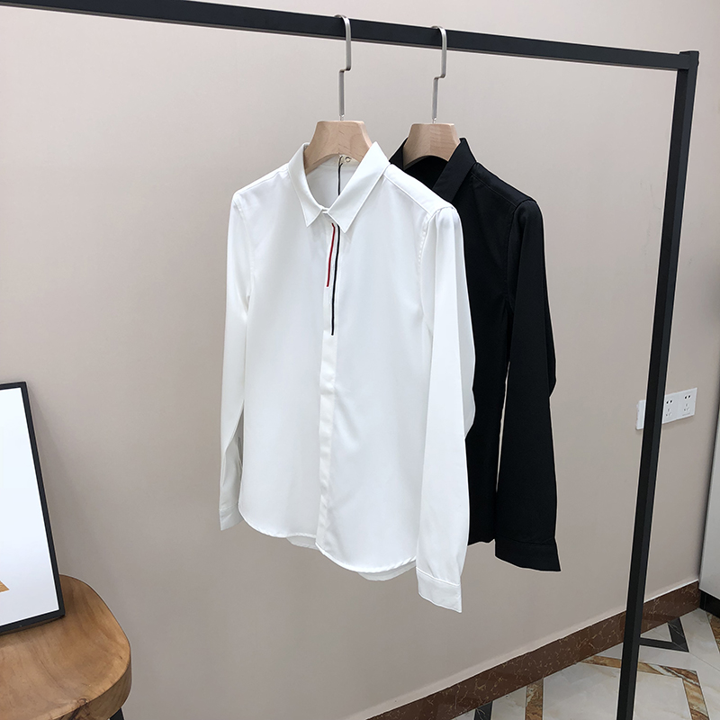 Autumn white shirt men's long-sleeved Korean version of the business dress professional work work inch shirt suit shirt