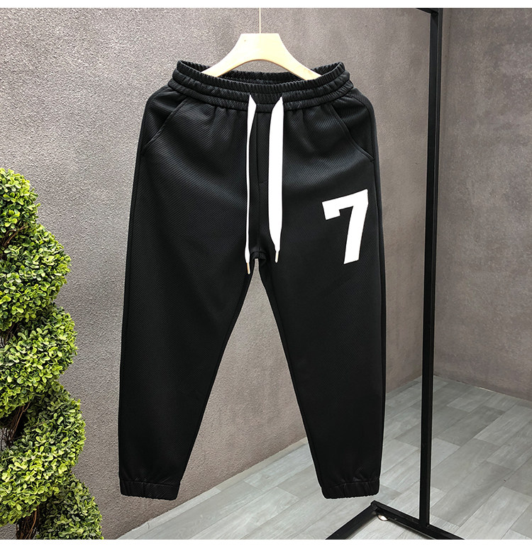 Herren Sweatpants Bestickt Mit Lockerer Passform Für Freizeit_voghion.com