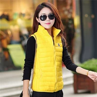 Mùa thu đông mới của phụ nữ mới xuống áo vest cotton cotton vest nữ thời trang áo vest cotton Hàn Quốc quần áo nữ đẹp