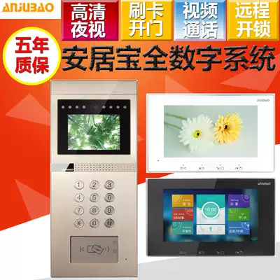 Anjubao full digital system ZJ15ACIP host digital 13AD extension network route connection remote unlocking