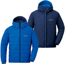 (1) Montbell 1101566 Thermaland Parka mens lightweight double-sided insulation cotton coat