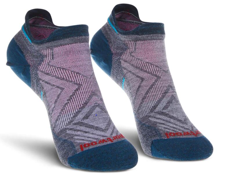 Smartwool Run Zero Cushion Low Ankle Men's and Women's Merino Wool Trail Running Short Socks