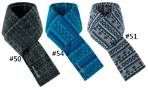 (Shi Jia) Montbell CP100 Print Muffler Printed Fleece Scarf 1118156