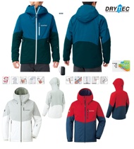 Montbell 1102502 Powder Hop Parka mens insulated cotton waterproof breathable insulated cotton coat