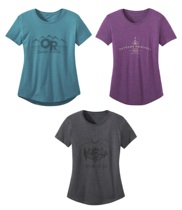 (Shi Jia)Outdoor Research 270931-3 Tee womens soft blend quick-drying air-permeable T-shirt