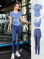 Синий комплект, штаны, короткий рукав, 3 предмета