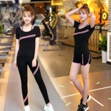 Одежда для йоги, форма, спортивный костюм, быстросохнущее профессиональное летнее снаряжение для спортзала, коллекция 2021, для бега