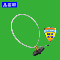  RF supermarket milk powder wine anti-theft magnetic buckle Milk powder anti-theft device hard label EAS anti-theft buckle Steel wire
