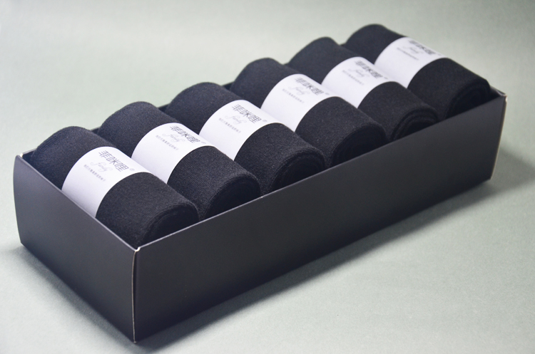 Vớ nam mùa đông dày ống cotton khử mùi thoáng khí wz vớ nam vớ vớ đen vớ cotton bốn mùa tất nỉ bông chống trượt