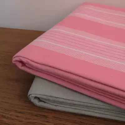 Good goods pure cotton old coarse cloth sheet single piece cotton linen thick encrypted single double bed sheet soft and comfortable