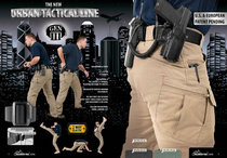 Heelikon Hlicken UTL City tactical pants canvas thick version of the work pants