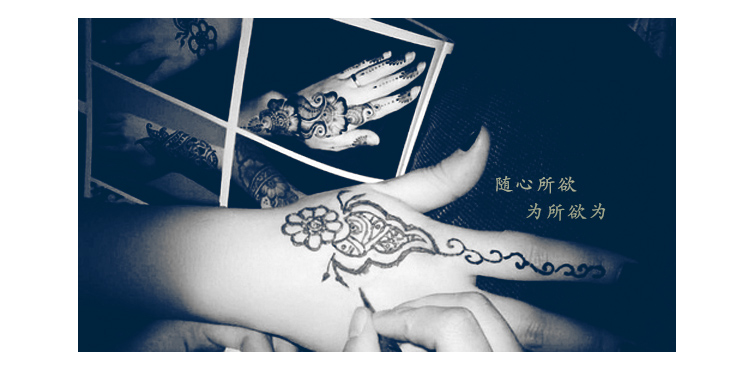 Ấn Độ mô phỏng cơ thể không thấm nước sơn cây bút không đau Kem vẽ tay hình xăm kem để gửi 10 mẫu dán hình dán giả xăm