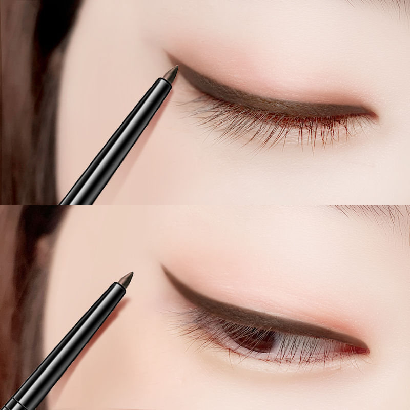 Tmall u first try inlet MKNK eyeliner pen extreme waterproof without dizziness and silkworm eyeline beginner selection