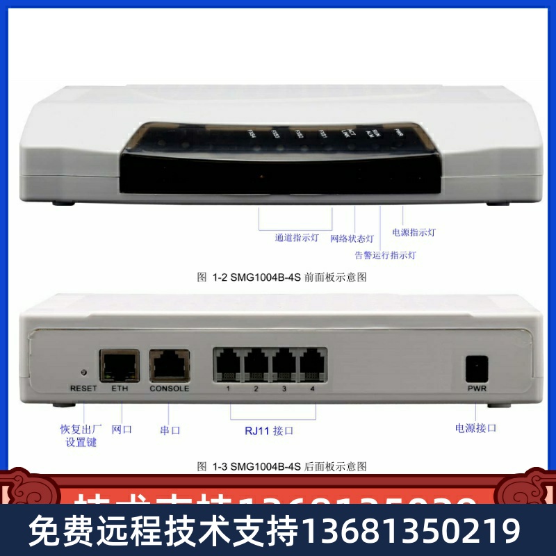 Three Sinks Analog Gateway SMG1000 4S8S16S32S 4S8S16S32S 4O 4O 8O 16O 32O) S mouth gateway O mouth