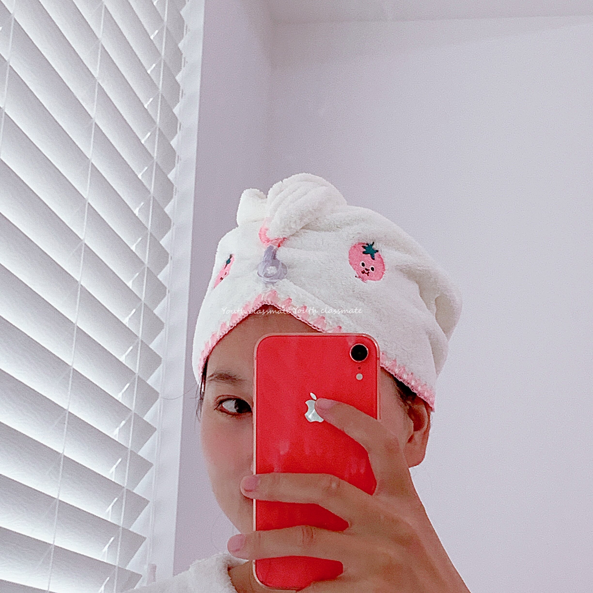2021 new cartoon embroidered home suction speed dry cleaning head bath cap dry hair towels Cute Dry Hair Hat Dry Hair Towel