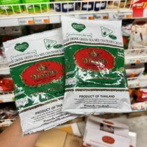 Thai hand-labeled green tea Thai milk tea hand-made lemon tea commercial milk tea shop raw materials domestic spot available