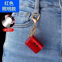 Красная зажигалка, брелок, фонарь