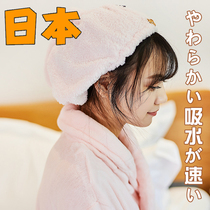 Japanese dry hair cap super absorbent shower cap bag head wipe head scarf pregnant woman child quick dry hair thick dry hair towel