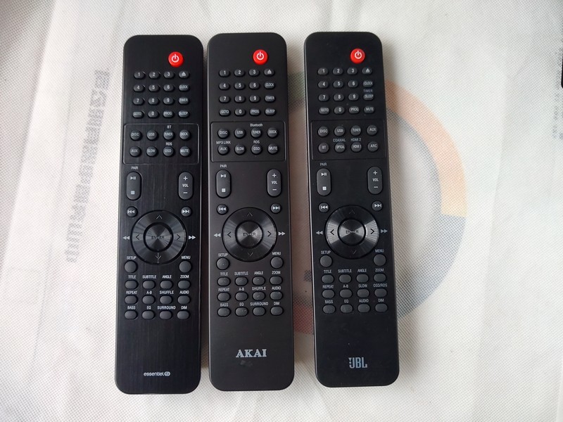JBL MS702 MS802 Remote Control