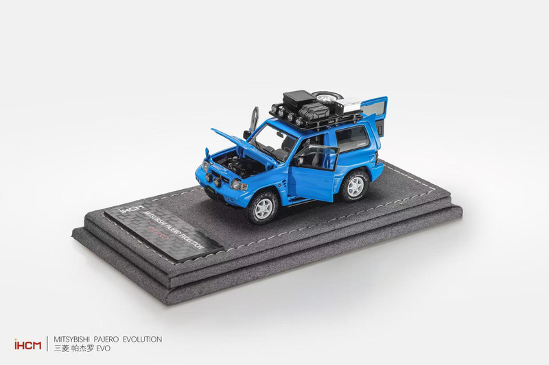 In Stock Ihcm64003 1:64 Mitsubishi Lancer Evolution Mitsubishi Pajero Evo V55 Alloy Model