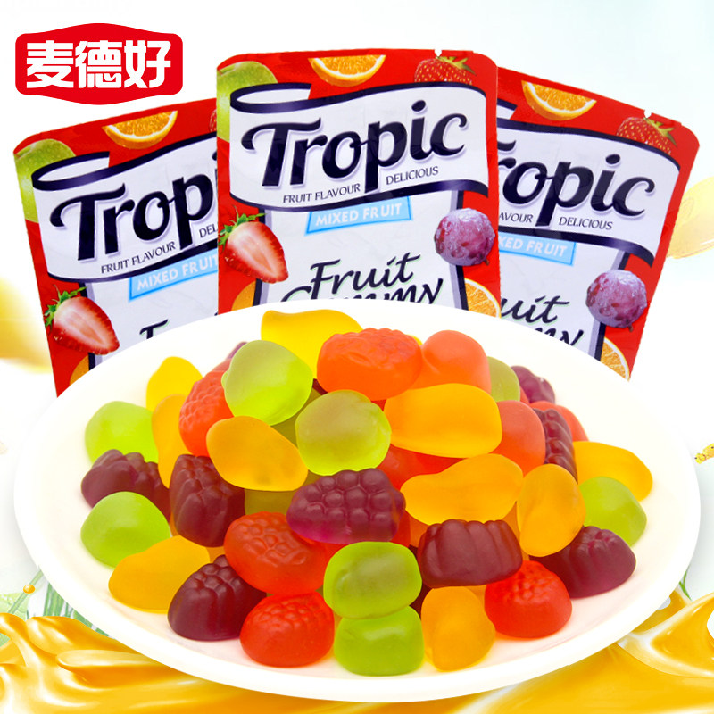 Mard Good Tropical Water Juice Rubber Soft Sugar qq500g Tie Wedding Celebration Candy Casual Little Snacks Bulk