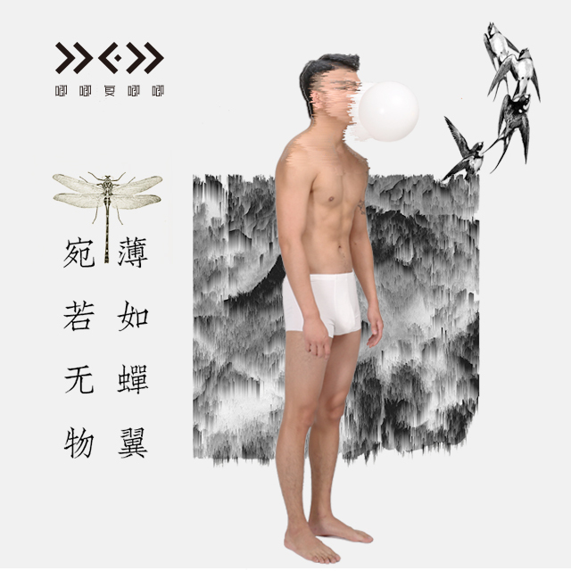 [Chirp Chirp] Men's Boxer Briefs, Solid Color, Simple, Comfortable, Breathable, Modal, 2-Pack / 