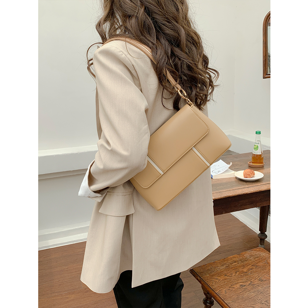 Micocah bag 2022 new bag French contrast color armpit bag shoulder small square bag female niche original