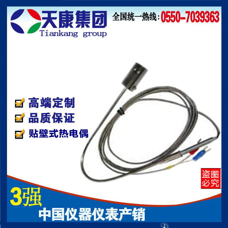 Anhui Tiankang Group Sticker Wall Type Thermal Resistance WZP-201 Monitor Thermal Resistance Furnace Wall Thermal Resistance PT100