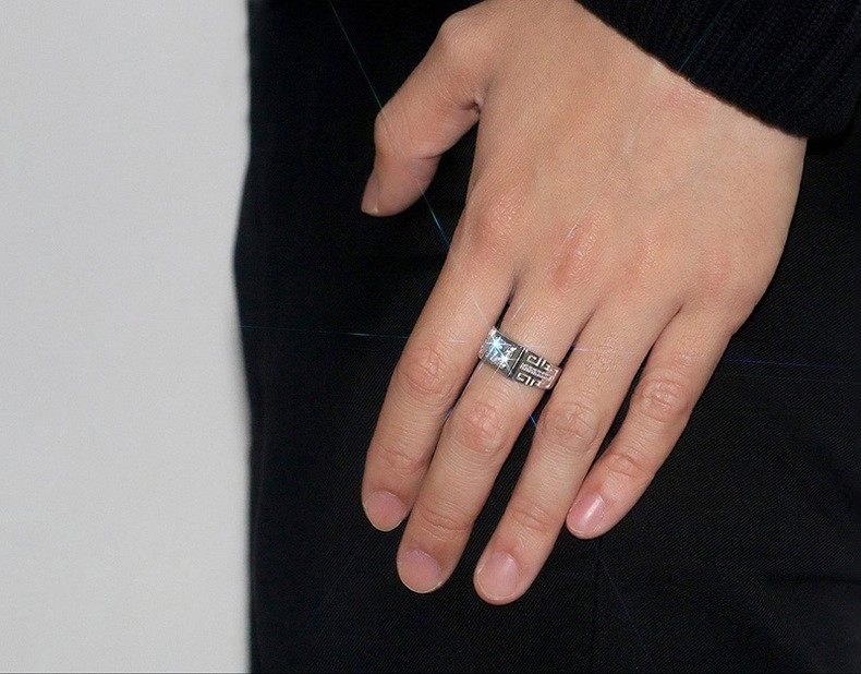 Bague homme OTHER   en Argenterie - Ref 3089120 Image 3