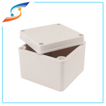 Waterproof junction box outdoor abs plastic case 125 * 125 * 100 dust resistant housing cable distribution Rain line box