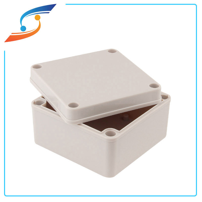 Outdoor waterproof junction box abs clear clothing line box 125 * 125 * 75 outdoor dust sealing rain-proof wire box