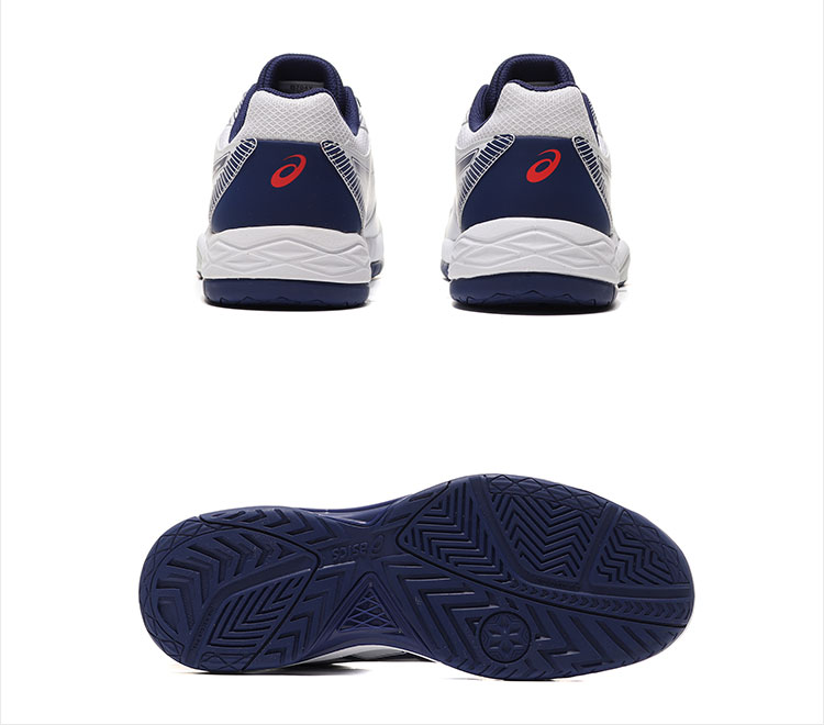 Giày bóng chuyền nam ASICS yasehi Giày bóng chuyền 2018 mới đệm giày GEL-TASK B704Y-100 giày lười thể thao nam