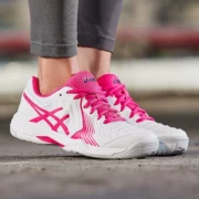 Giày thể thao nữ ASICS yasehi Giày tennis 2018 mới GEL-GAME 6 giày thể thao E755Y-100